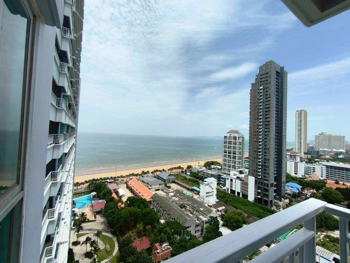 รูป 💎For Rent ready to move-in‼️ Lumpini Park Beach Jomtien Condo💎Spacious 2-bedroom unit with stunning sea view, fully furnished🔥📱095-9759595 - รูปที่ 14/16