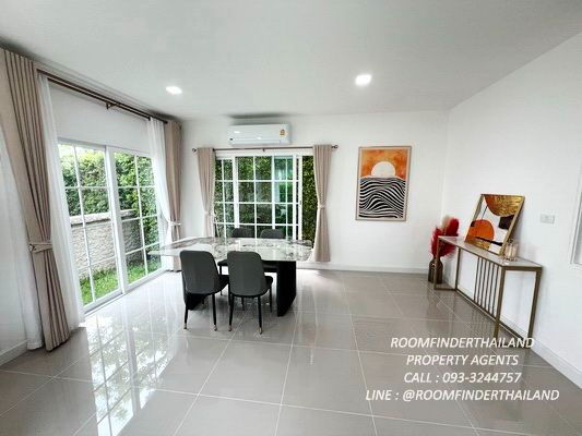 รูป [ให้เช่า] หมู่บ้าน แกรนดิโอ บางนา กม.5 / 4 ห้องนอน 4 ห้องน้ำ / 44 ตรว. 163 ตรม. **77,000** บ้านเดี่ยวตกแต่งสวย เพียง 15 นาทีจากห้างเมกาบางนา - รูปที่ 3/15