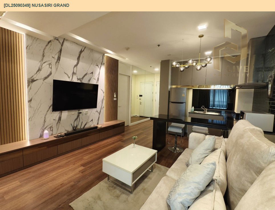 picture DL25090349 Condo for rent, Nusasiri Grand near BTS Ekkamai, ready to move in, call urgently 0800343450 LineID @655ebbvc - 5/12