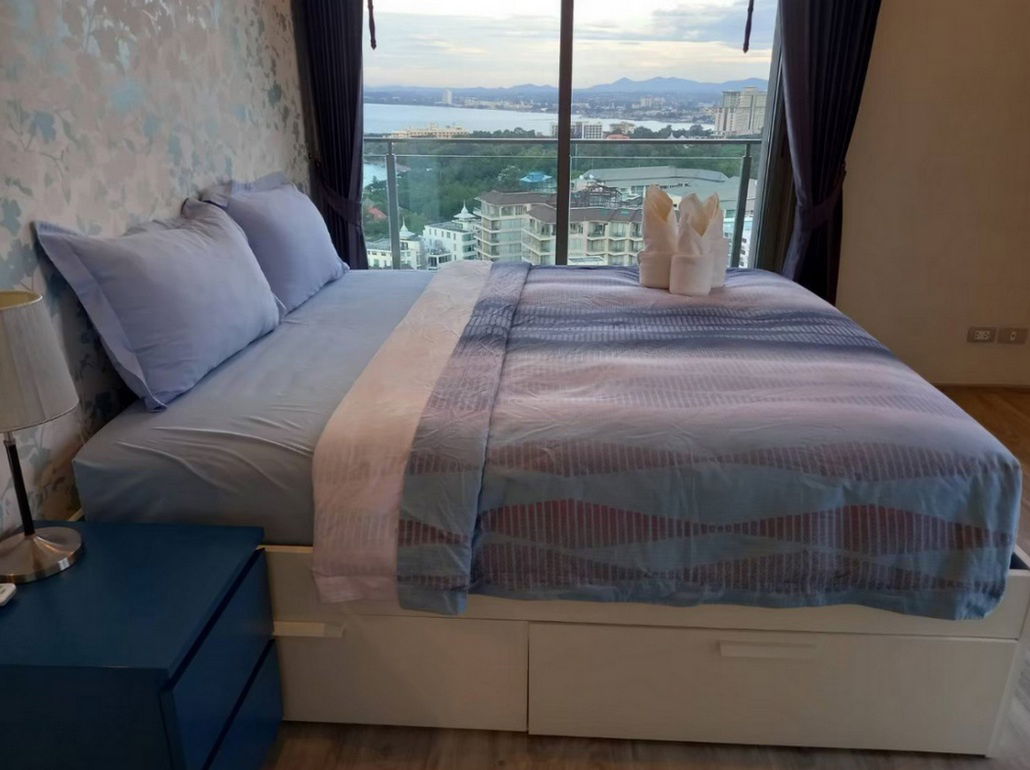 picture Call : 093-356-9415 Baan Plai Haad Pattaya @Wong Amat Beach 55 and 67 sq.m High floor Sea View, Fully furnished - 6/14