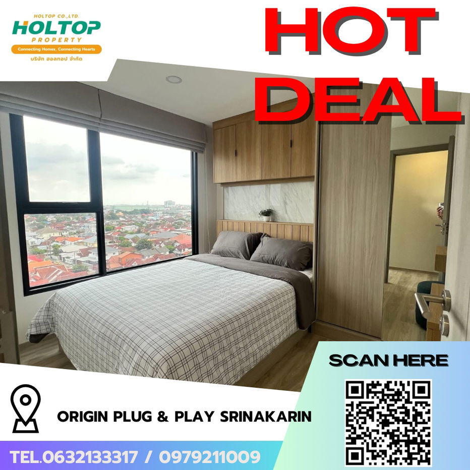 picture #R6393 🎉 150968 Condo for rent Origin Plug & Play Srinakarin - 1/10