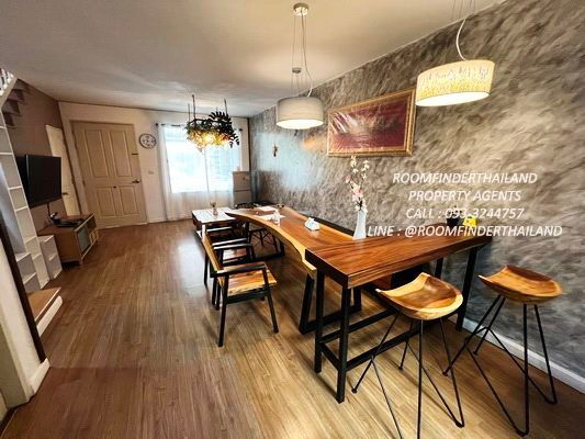 picture FOR RENT TOWN PLUS ONNUT - LADKRABANG / 3 bedrooms 3 bathrooms / 20 Sqw. 150 Sqm. **25,000** CLOSE TO ROBINSON LIFESTYLE LADKRABANG - 12/15