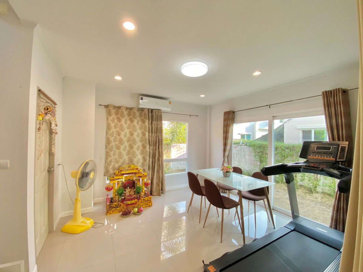 picture Cheapest sale price, single house, Supalai Garden Ville Suvarnabhumi, size 63 sq m., fully furnished, appliances ready, ready to move in immediately. - 6/20