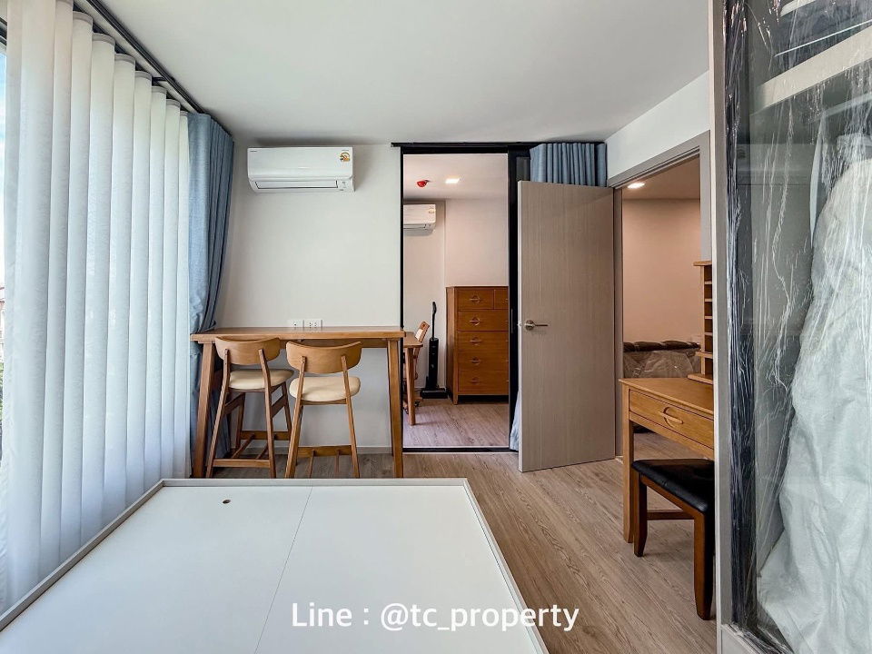 รูป ให้เช่า เคฟ โคโค่ บางแสน 1 ห้องนอน ห้องใหญ่ วิวสระน้ำ - รูปที่ 7/12