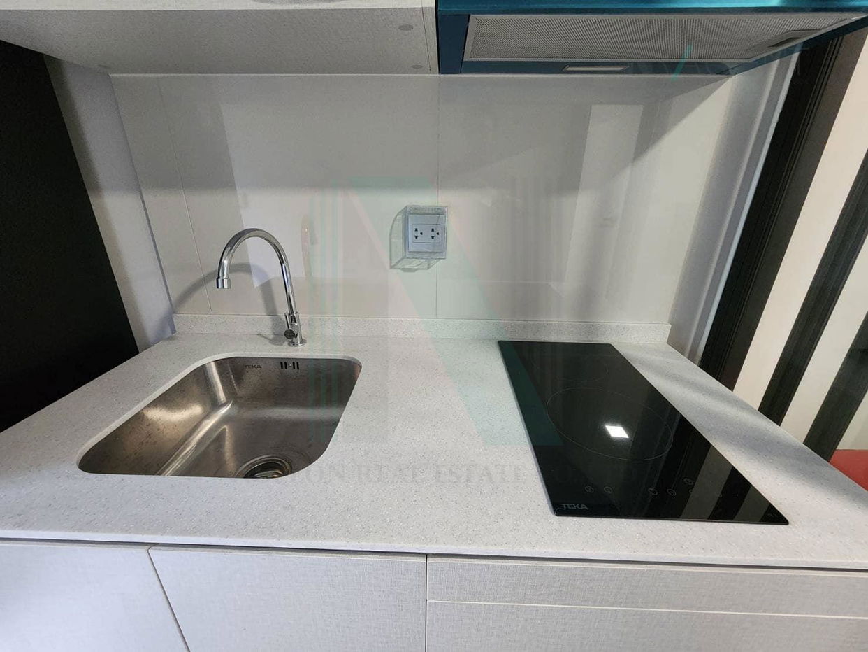 picture 🚩 For Rent Condo ATMOZ OASIS ONNUT Building D, Floor 2,1 bed room, Room size 25.00 sqm - 7/8