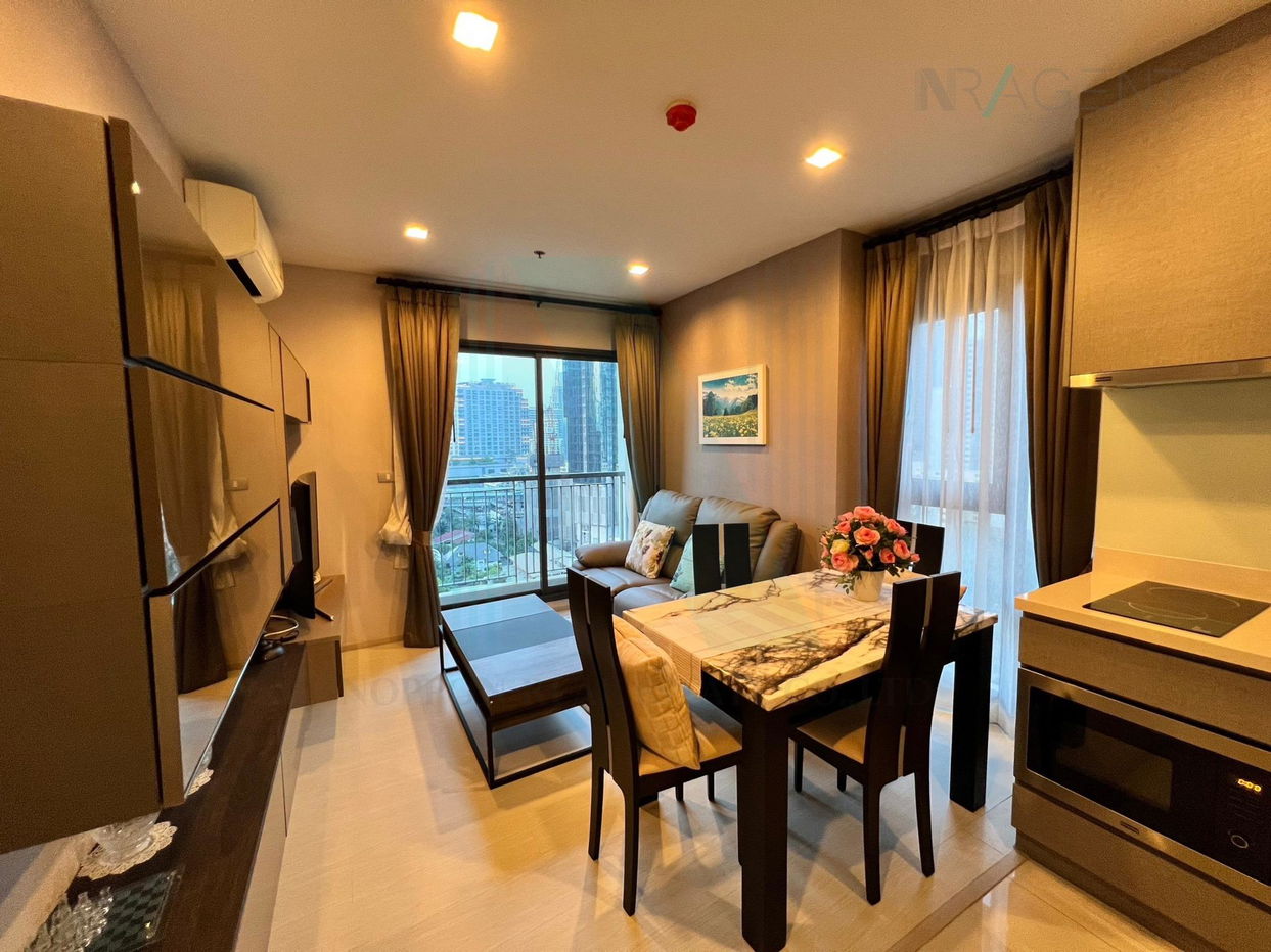 รูป 🚩 ให้เช่าคอนโด ริทึ่ม สุขุมวิท 36-38 อาคาร 1 ชั้น 15 1 ห้องนอน ขนาด 50.00 ตรม ใกล้ Rain Hill - รูปที่ 6/8