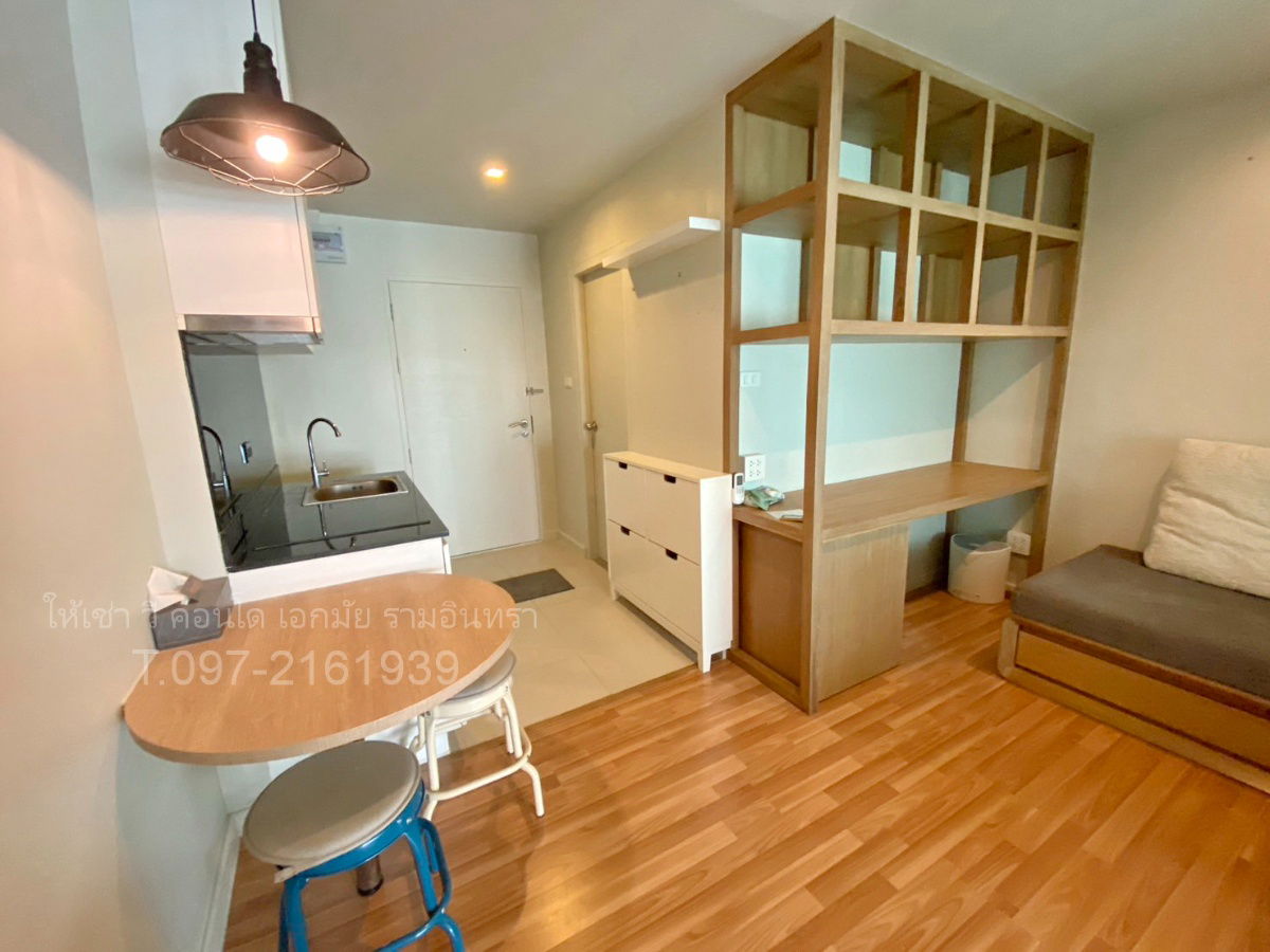 รูป ให้เช่า วีคอนโด We condo เอกมัย-รามอินทรา📲O97-2161939 - รูปที่ 6/10