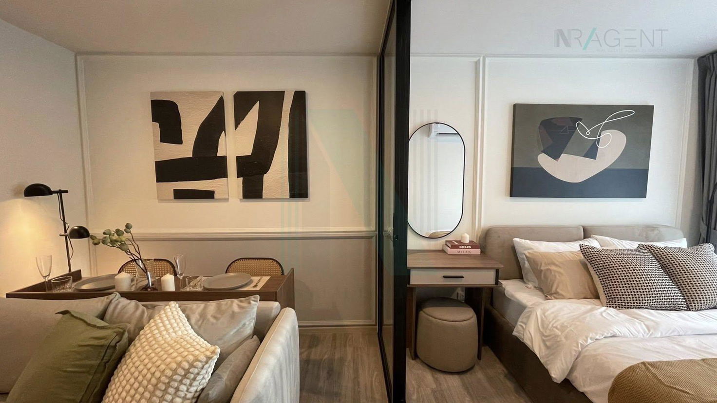 picture 📌 For Rent Condo REGENT HOME BANGNA Building A, Floor 24,1 bed room, Room size 28.00 sqm - 1/8