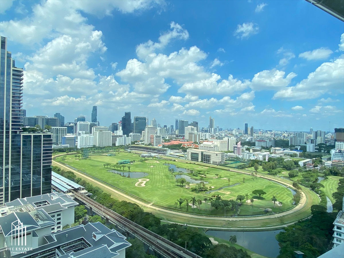 รูป For rent Magnolias Ratchadamri Boulevard วิวสนามกอล์ฟราชกรีฑาสโมสร และเส้นขอบฟ้าเมืองกรุงเทพฯ @47,000 Baht - รูปที่ 2/7