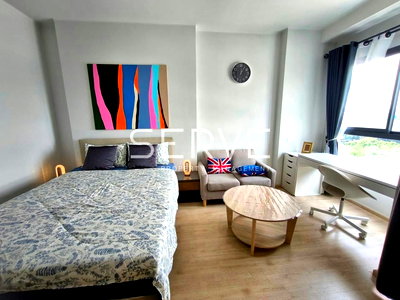 Condos for rent : 1 Bed Nice Room Fully Furnished Good Location Condo Close to  Airport Rail Link Ramkhamhaeng 950 m. @ Ideo New Rama 9