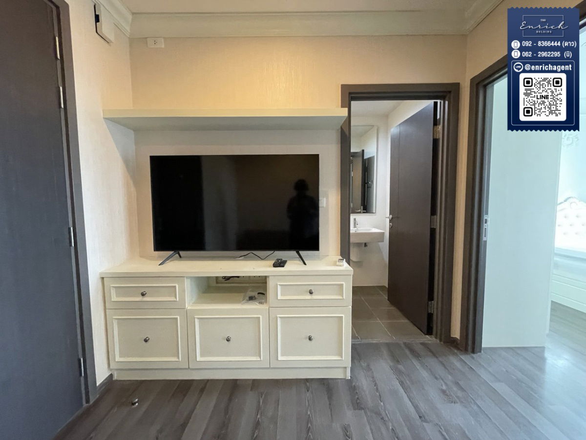รูป 💙ให้เช่า The Base Park East ห้องใหญ่ แต่งครบ BTS อ่อนนุช💙 โทร. 062-2962295 นิ // Line id : @enrichagent - รูปที่ 1/8