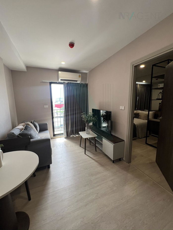 picture 📌 For Rent Condo NUE CROSS KHU KHOT STATION Building D, Floor 8,1 bed room, Room size 30 sqm - 4/8