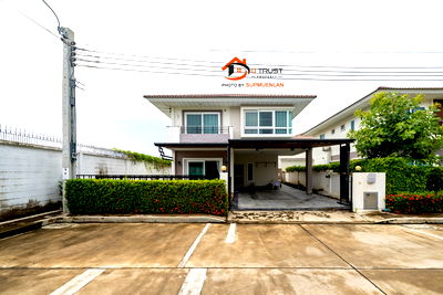บ้านเดี่ยว พระสมุทรเจดีย์ สมุทรปราการ : ขาย บ้านเดี่ยว ศุภาลัย ไพรด์ ประชาอุทิศ 51.3ตร.ว. 4 ห้องนอน บ้านสวย พร้อมอยู่