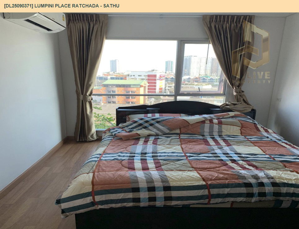 picture DL25090371 Condo for rent, Lumpini Place Ratchada - Sathu near BTS Chong Nonsi, ready to move in, call urgently 0800343450 LineID @655ebbvc - 2/8