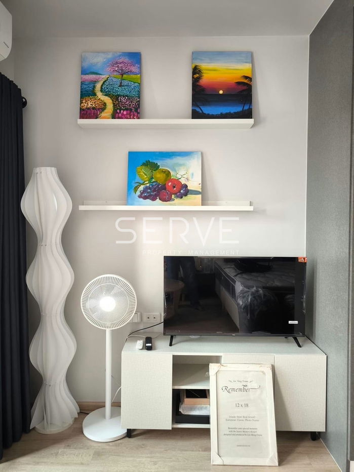 picture 1 Bed Nice Room Fully Furnished Good Location Condo Close to  Airport Rail Link Ramkhamhaeng 950 m. @ Ideo New Rama 9 - 3/9