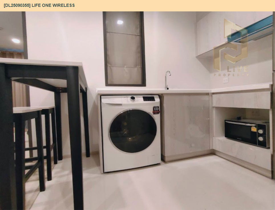 picture DL25090355 Condo for rent, Life One Wireless near BTS Ploen Chit, ready to move in, call urgently 0614453194 LineID @162cjixi - 8/22