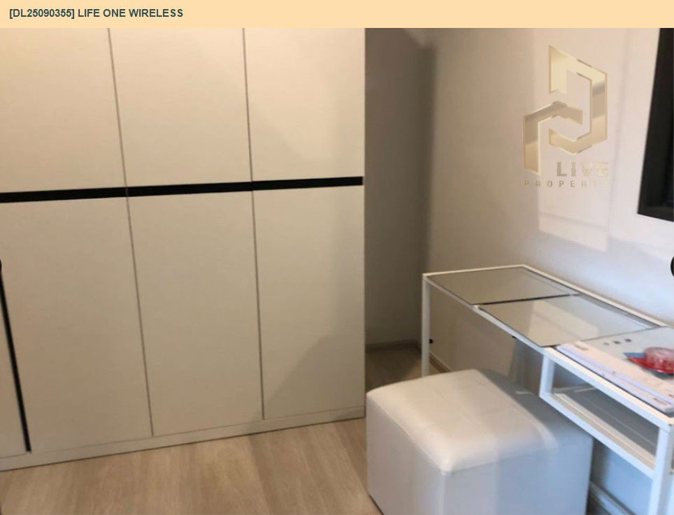 picture DL25090355 Condo for rent, Life One Wireless near BTS Ploen Chit, ready to move in, call urgently 0614453194 LineID @162cjixi - 21/22
