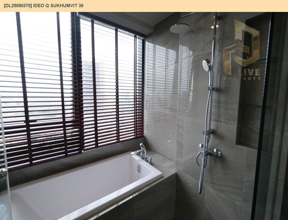 picture DL25090370 Condo for rent, IDEO Q Sukhumvit 36 near BTS Thong Lo, ready to move in, call urgently 0614453194 LineID @162cjixi - 10/11