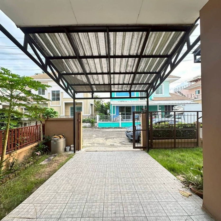 รูป #ให้เช่าบ้านเดี่ยว หลังใหญ่​ เฟอร์นิเจอร์​ครบ พร้อมอยู่สุดๆ​  หมู่บ้านLanceo วงแหวน รามอินทรา 3ห้องนอน​ แอร์​3ตัว​ #เลี้ยงสัตว์ได้  - รูปที่ 8/20