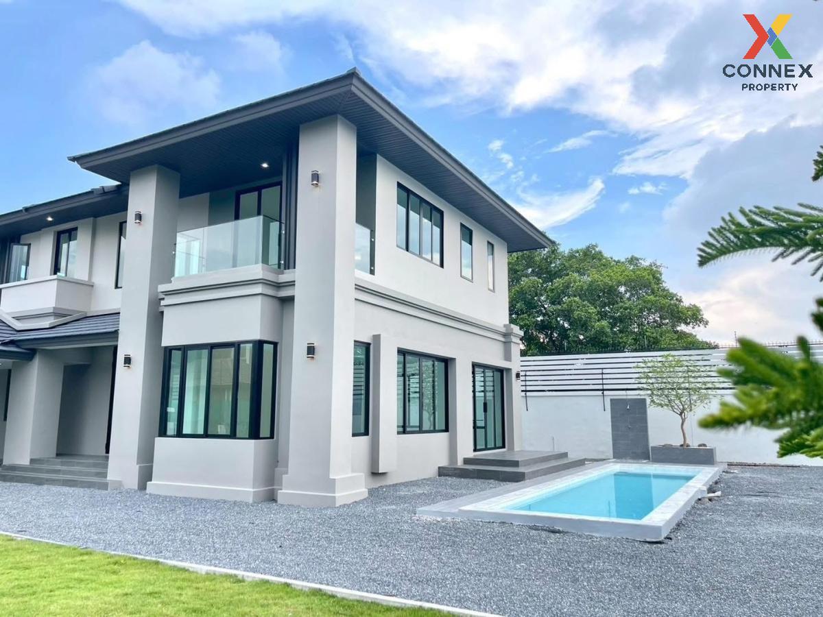 picture For Sale House , Nusasiri Rama 2 , nice view , wide frontage , Mueang Samut Sakhon , Samut Sakhon , CX-131108 ✅ Live chat with us ADD LINE @connexproperty ✅  - 7/12