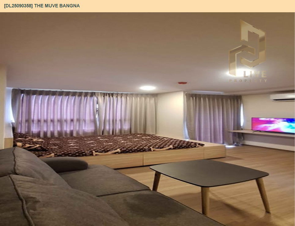 picture DL25090358 Condo for rent, THE MUVE Bangna near -, ready to move in, call urgently 0800343450 LineID @655ebbvc - 3/13