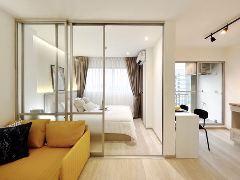 ขายคอนโด ลุมพินิ นิด้า-เสรีไทย ห้องสวย พร้อมเฟอร์นิเจอร์ใหม่หมด