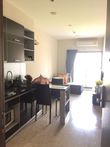 The Crest Sukhumvit 34  1 ห้องนอน 1 ห้องน้ำ ขนาด 35.58 ตร.ม.