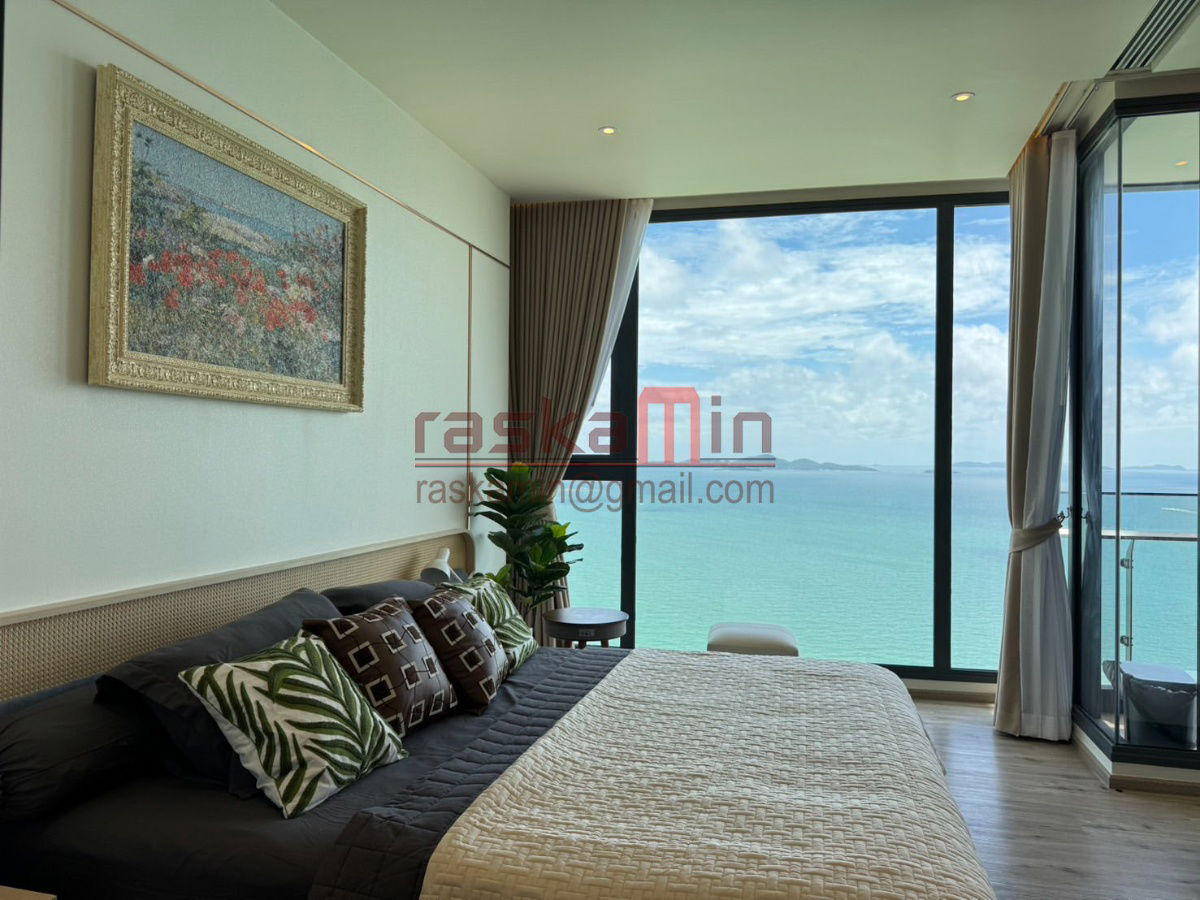 picture High-Floor Luxury Beachfront Condo for Rent – AROM Wongamat, Pattaya - 7/13