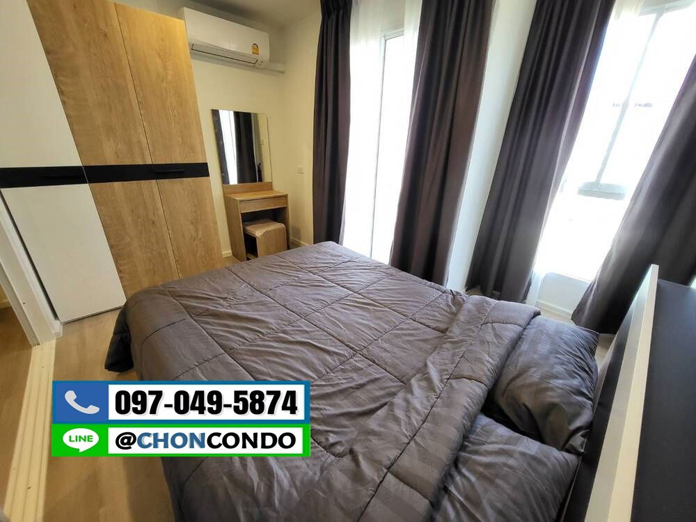 รูป Centro Condo Bangsaen ตึกA ชั้น6-------Tel 097-049-5874 (Line: @choncondo มี@ด้วย) - รูปที่ 9/17
