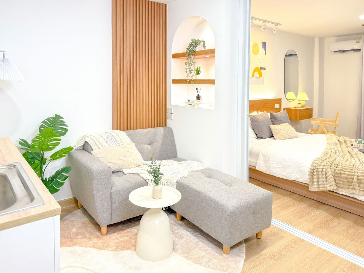 picture Free Transfer 📍City Villa Ladprao 130 – 2nd Floor Just a 550-meter walk to the MRT, near Ramkhamhaeng University - 9/19