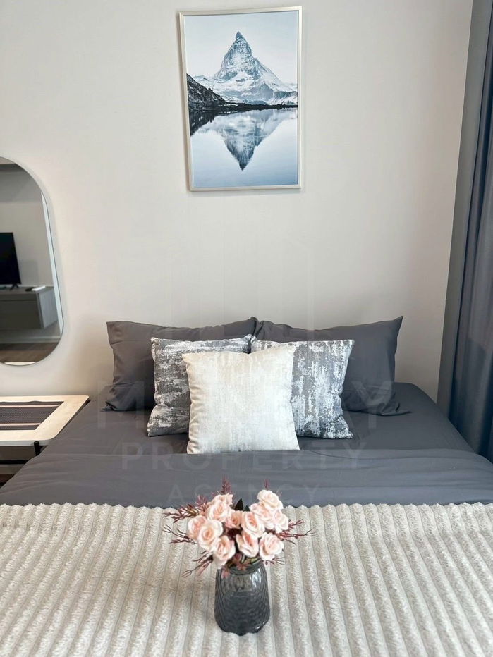 picture 📌 Urgently for rent : Modiz Rhyme Ramkhamhaeng beautiful room, fully furnished, ready to move in. MD-95352 - 2/6