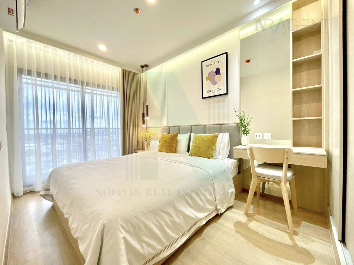 picture 📌 For Rent Condo LIFE RAMA 4-ASOKE Building 1, Floor 19,1 bedroom plus, Room size 35 sqm - 3/8