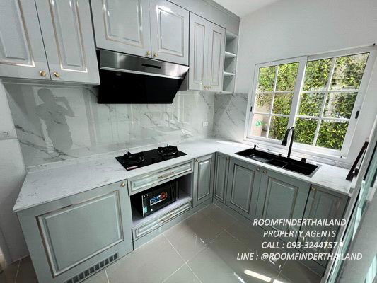 รูป [ให้เช่า] หมู่บ้าน แกรนดิโอ บางนา กม.5 / 4 ห้องนอน 4 ห้องน้ำ / 44 ตรว. 163 ตรม. **77,000** บ้านเดี่ยวตกแต่งสวย เพียง 15 นาทีจากห้างเมกาบางนา - รูปที่ 14/15