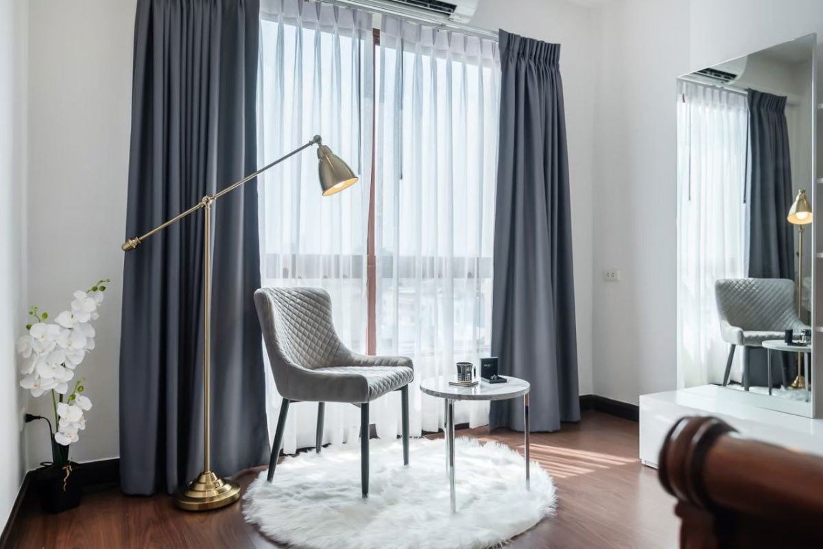 picture ✨ Luxurious city room Price 18,900 baht/month 📍 Near MRT Huai Khwang, Fully Furnished, ready to move in - 22/25