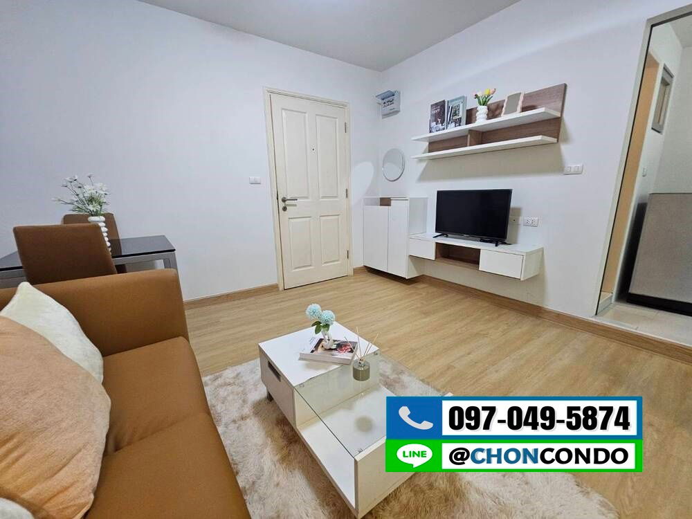 รูป DCondo ดีคอนโด ชั้น1 ตึกD  ------------วิวสระ------------Tel 097-049-5874 (Line: @choncondo มี@ด้วย) - รูปที่ 2/19