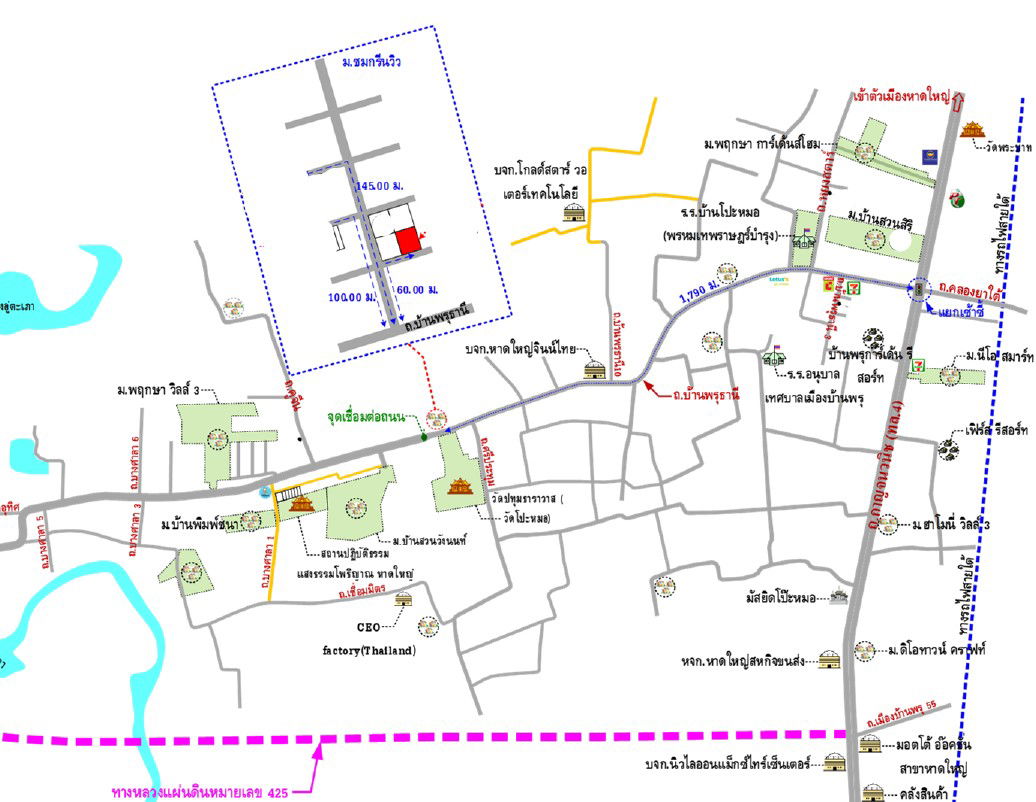picture บ้านเดี่ยว 274.8 square meter Songkhla Hat Yai Ban Phru for 5225000 THB - 16/16