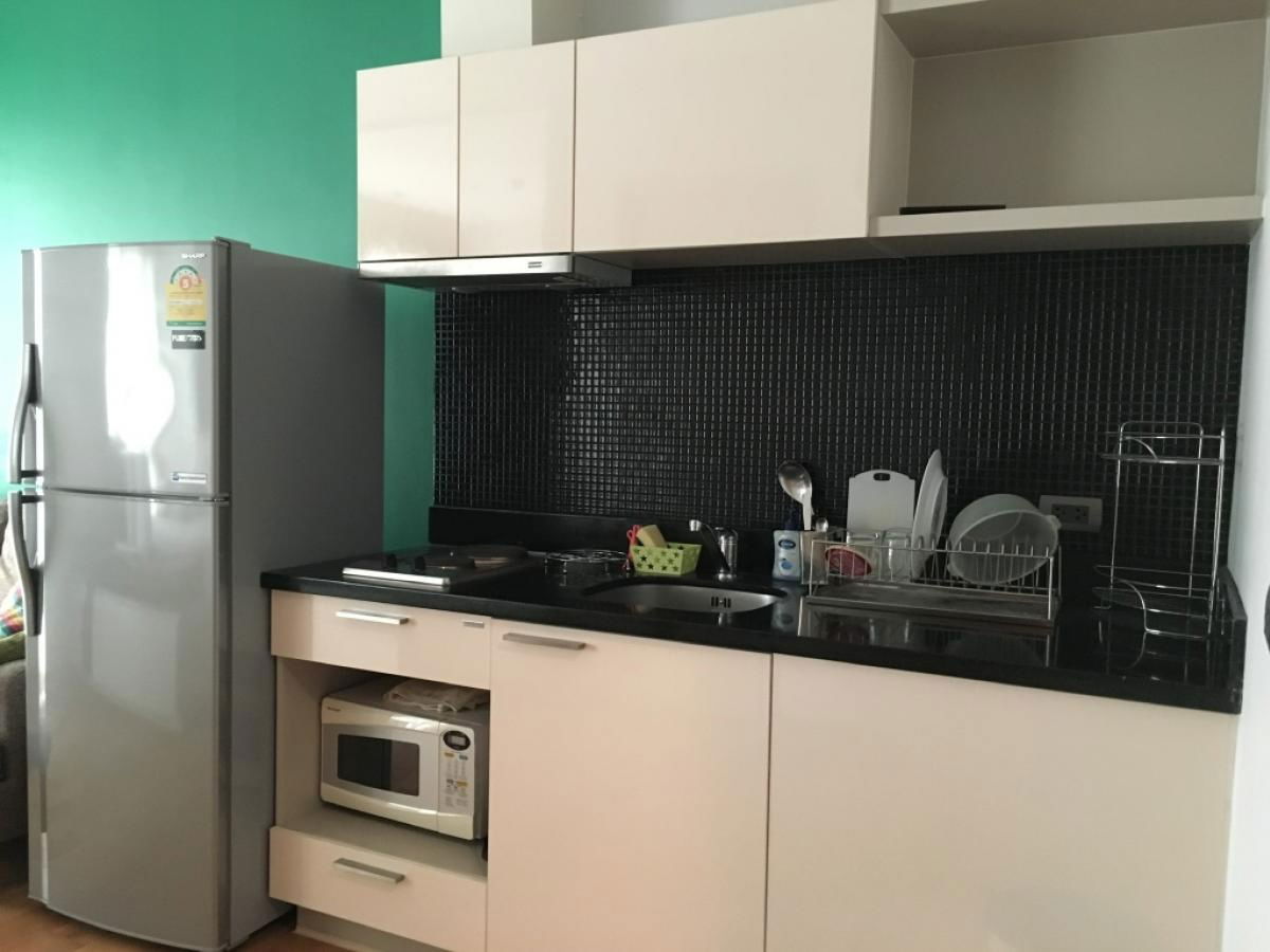 picture ✨ Washing machine included! Fuse Sathorn-Taksin Condo, 1 bedroom, 33 sq m, 12th floor, only 15,000 baht 🏡💖 - 5/10