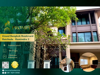 Houses for rent Bangkok : GH01240 - Grand Bangkok Boulevard Ratchada - Ramindra 2