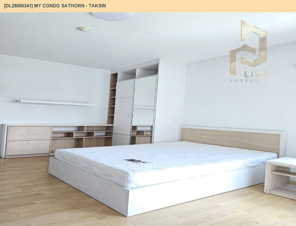 รูป DL25090341 ให้เช่าคอนโด มาย คอนโด สาทร - ตากสิน (My Condo Sathorn - Taksin) ใกล้ BTS วงเวียนใหญ่ พร้อมเข้าอยู่ โทรด่วน 0638692663 LineID @897iyzll - รูปที่ 3/4