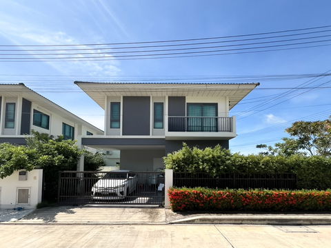 ขายด่วน📍บ้านเดี่ยว ศุภาลัยปาล์มสปริงส์พระรามสอง หลังมุม วิวทะเลสาป บ้านใหม่พร้อมอยู่เพียง 5.29 ล้าน