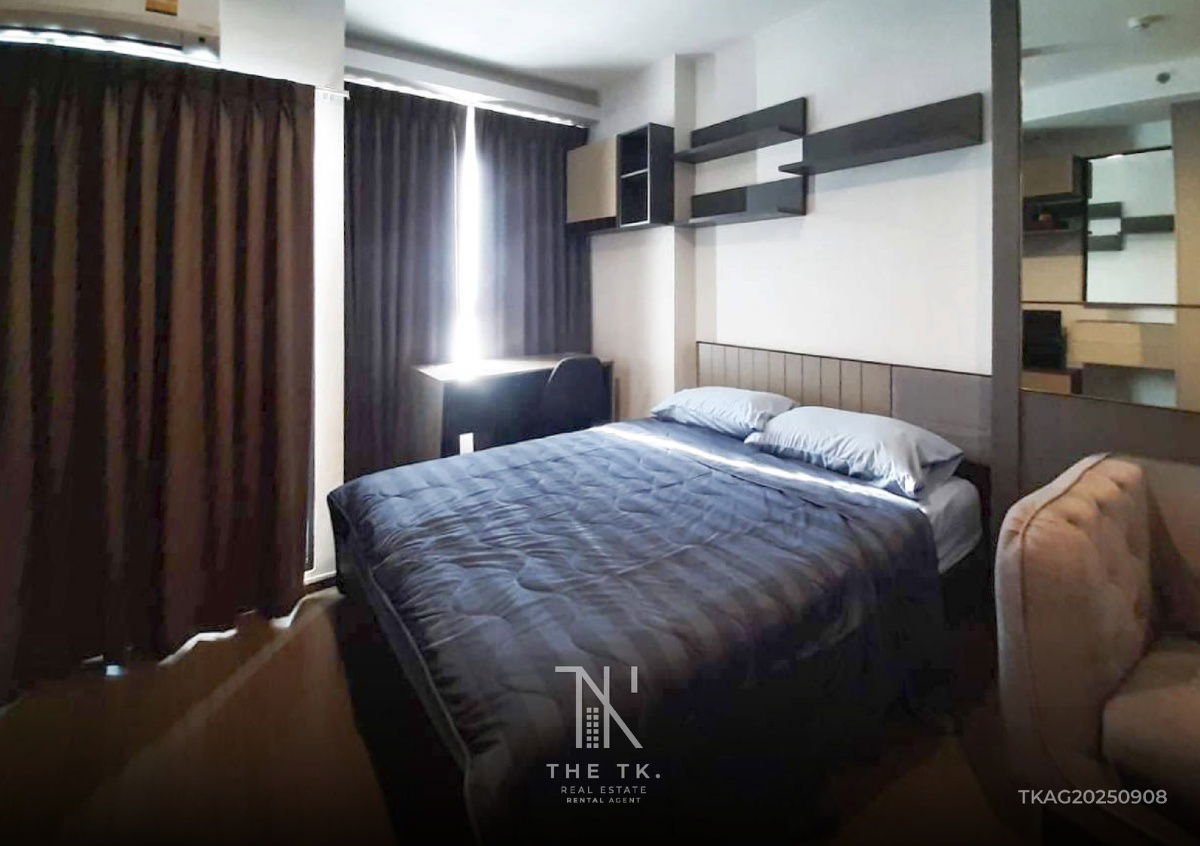 รูป [THE TK.]  ให้เช่าคอนโดใกล้ BTS บางจาก IDEO Sukhumvit 93 ห้อง Studio พื้นที่ใช้สอย 25 ตร.ม. | ติดต่อคุณทีเค Line ID @637ilhsj - รูปที่ 6/9