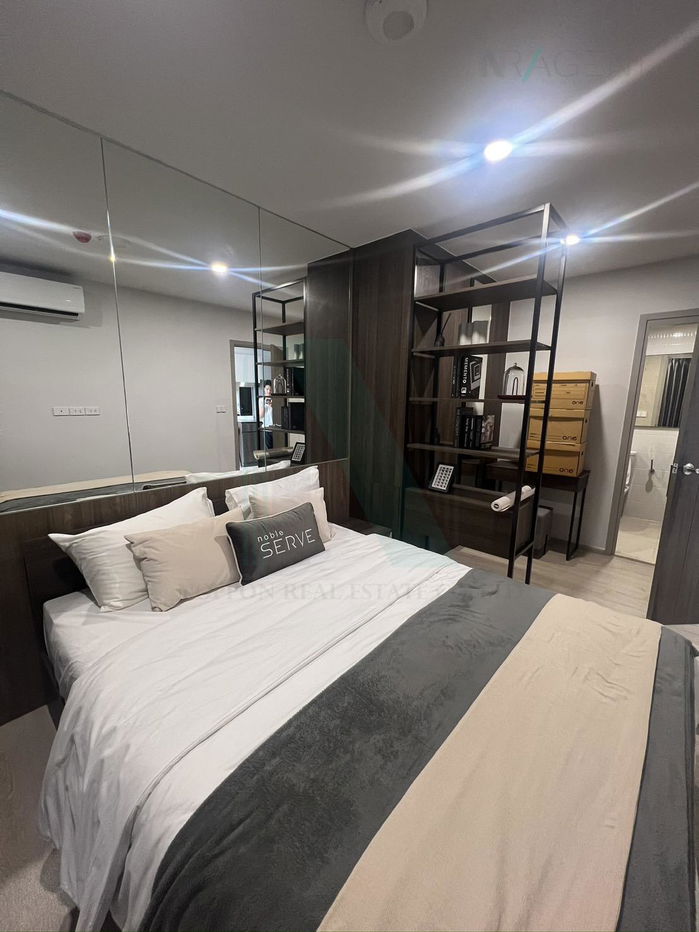 picture 🎉 For Rent Condo NUE CROSS KHU KHOT STATION Building D, Floor 8,1 bed room, Room size 30 sqm - 4/8