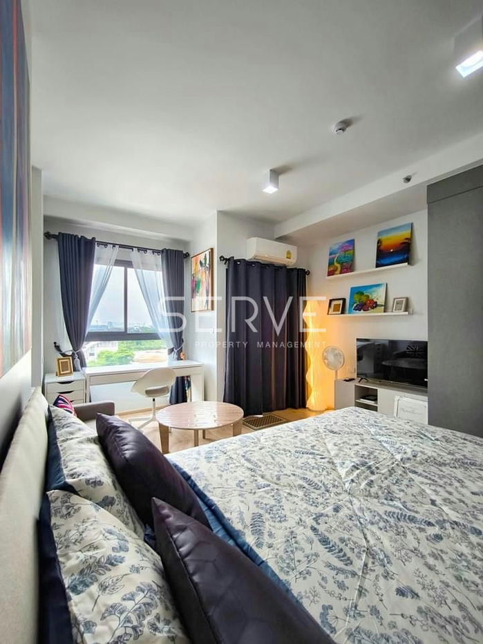 picture 1 Bed Nice Room Fully Furnished Good Location Condo Close to  Airport Rail Link Ramkhamhaeng 950 m. @ Ideo New Rama 9 - 9/9