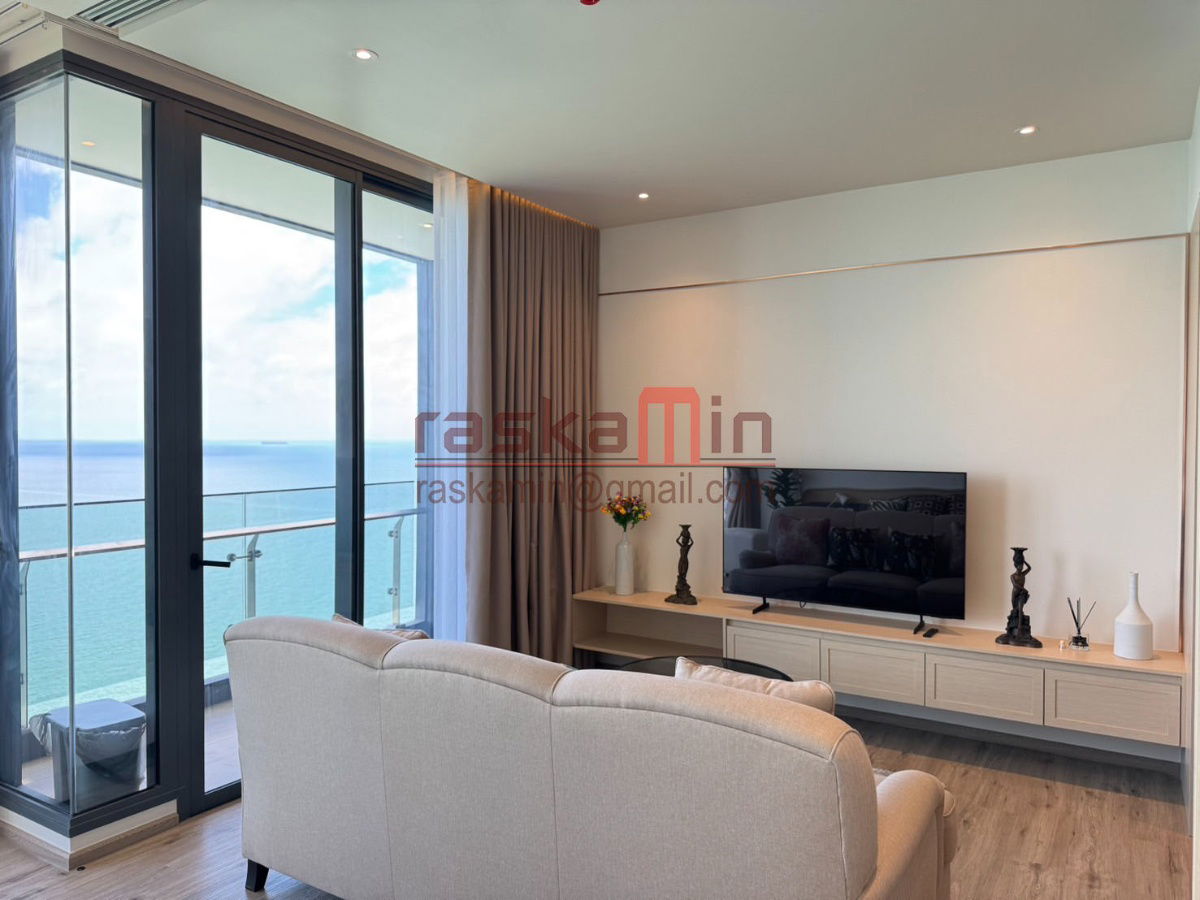picture High-Floor Luxury Beachfront Condo for Rent – AROM Wongamat, Pattaya - 5/13