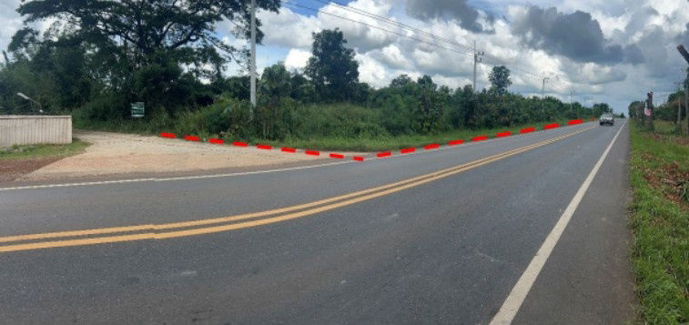 รูป ขายที่ดินทำเลทองแปลงใหญ่ ศรีมหาโพธิ จ.ปราจีนบุรี ติดถนนใหญ่ ใกล้สำนักงานเทศบาลตำบลกรอกสมบูรณ์ - รูปที่ 3/10