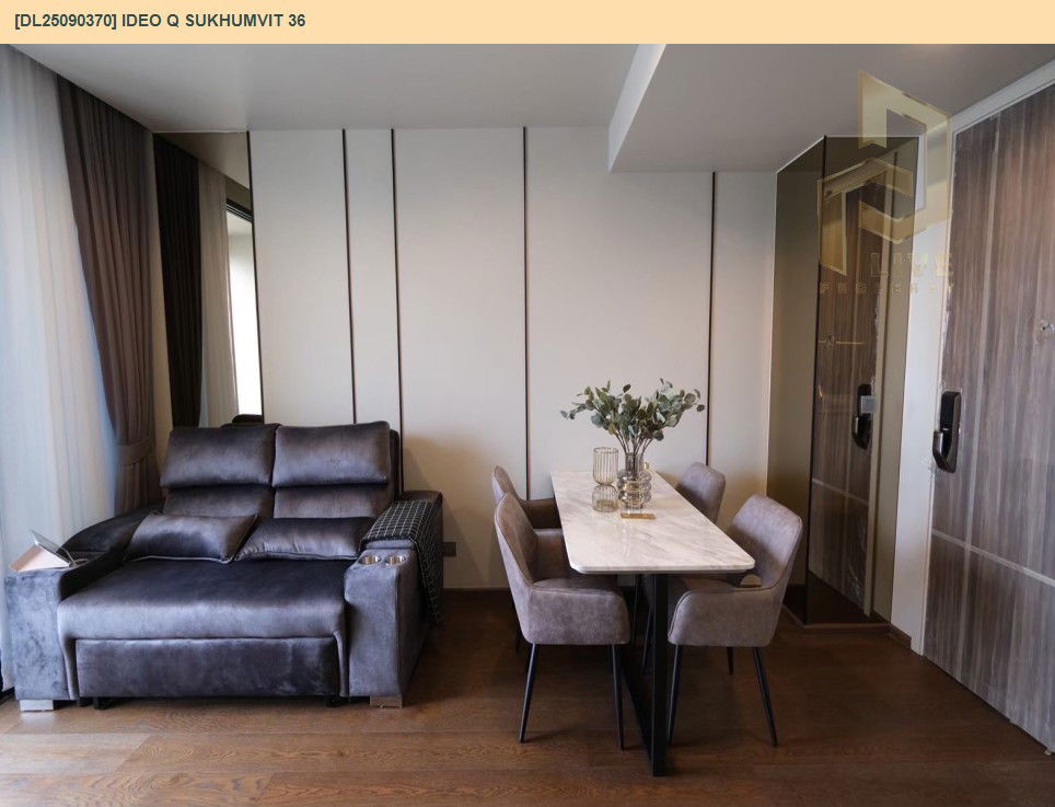 picture DL25090370 Condo for rent, IDEO Q Sukhumvit 36 near BTS Thong Lo, ready to move in, call urgently 0614453194 LineID @162cjixi - 2/11