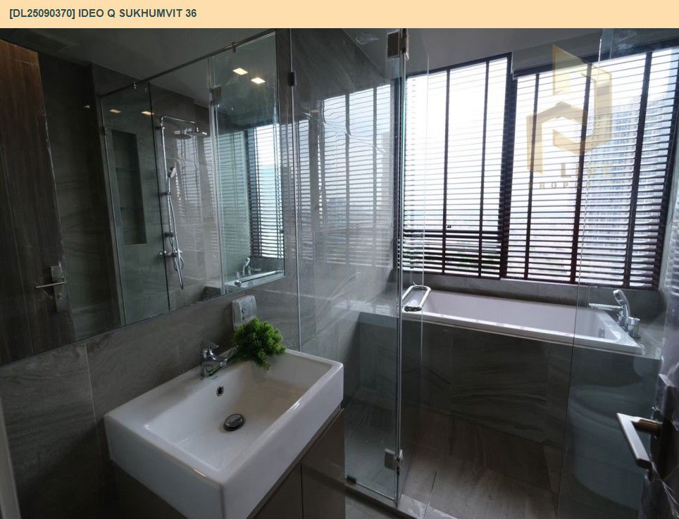 picture DL25090370 Condo for rent, IDEO Q Sukhumvit 36 near BTS Thong Lo, ready to move in, call urgently 0614453194 LineID @162cjixi - 9/11