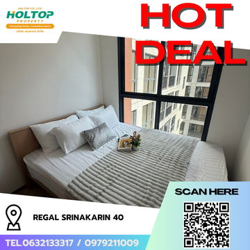 #R6370  🎉 150968 Condo for rent  Regal Srinakarin 40