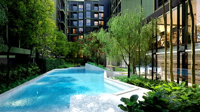 Condos for rent Central Plaza Bang Na : Studio Fully furnished City Veiw Good Location Close To   MRT Suan Luang  @ Nue Z Square Suan Luang Station 