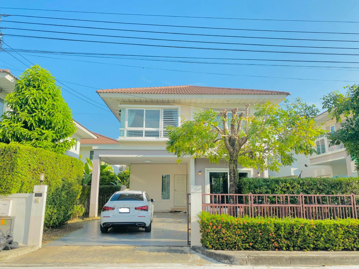 picture Cheapest sale price, single house, Supalai Garden Ville Suvarnabhumi, size 63 sq m., fully furnished, appliances ready, ready to move in immediately. - 2/20